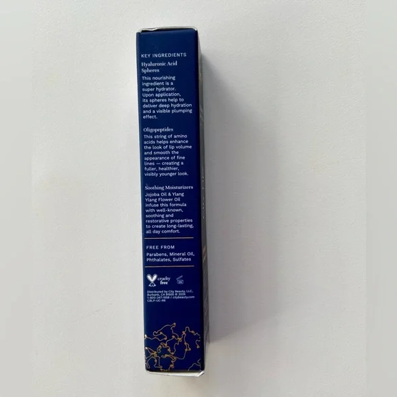 NIB Makeup, City Beauty, City Lips Plumping Lip Gloss, Hydrates & Nourish, Clear - Picture 10 of 12